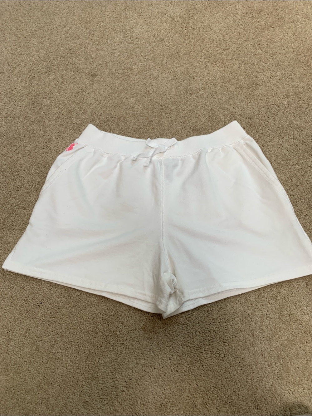 Ralph Lauren polo white shorts size XL 16 girls